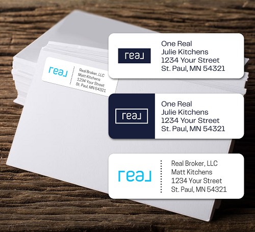Real Broker Return Address Labels 